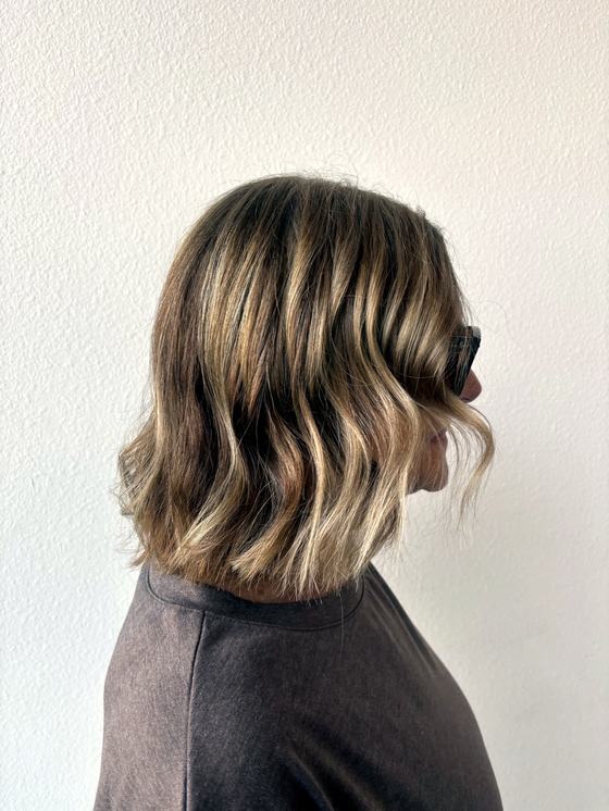 Balayage bob by Leila Lee